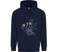 Felpa Uomo Peace Grenade Anti-War Pacifist World Hippy