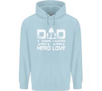 Felpa Uomo Per Il Giorno Del Padre Amore Figlio E Figlia