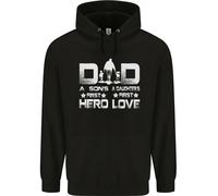 Felpa Uomo Per Il Giorno Del Padre Amore Figlio E Figlia