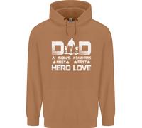 Felpa Uomo Per Il Giorno Del Padre Amore Figlio E Figlia