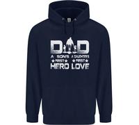 Felpa Uomo Per Il Giorno Del Padre Amore Figlio E Figlia