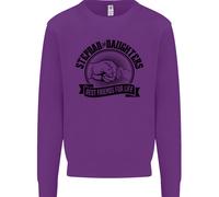 Felpa Uomo Per Il Giorno Del Padre Degli Amici Di Mio Patrigno E Figlie