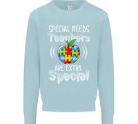 Felpa Uomo Per Insegnanti Di Bisogni Speciali Autismo Autistico ASD