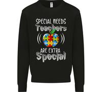 Felpa Uomo Per Insegnanti Di Bisogni Speciali Autismo Autistico ASD