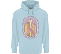 Felpa Uomo Per La Consapevolezza Del Cancro Al Seno