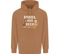 Felpa Uomo Pool E Birra That's Why I'm Here