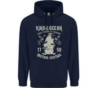 Felpa Uomo Sailing King Of The Ocean Sailor Boat