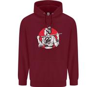 Felpa Uomo Samurai Tattoo Girl MMA Kenjutsu Kendo Iaido