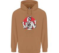 Felpa Uomo Samurai Tattoo Girl MMA Kenjutsu Kendo Iaido