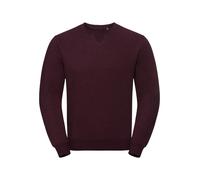 FELPA UOMO SCOLLO A V MAGLIA RUSSELL JE260M FELPATA INTERNAMENTE