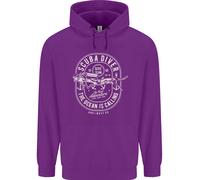 Felpa Uomo Scuba Diver The Ocean Is Calling