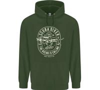 Felpa Uomo Scuba Diver The Ocean Is Calling