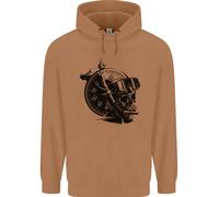 Felpa Uomo Scuba Diving Skull Diver Dive Deep Sea