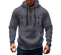Felpa Uomo Senza Cappuccio con Cerniera da Smanicato Offerta Softshell Pelose Misto 7XL sul Davanti Giapponesi Famt Renna Quadri Smile Alamari Outfit Basica Parka Antipioggia