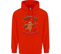 Felpa Uomo Sloth Wake Me Up When Its Christmas