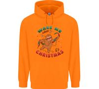 Felpa Uomo Sloth Wake Me Up When Its Christmas