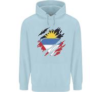 Felpa Uomo Torn Antigua E Barbuda Flag Day Football