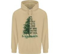 Felpa Uomo Trekking Escursionismo Nel Bosco