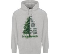 Felpa Uomo Trekking Escursionismo Nel Bosco