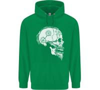 Felpa Uomo Viking Skull Thor Valhalla Norse Mythology