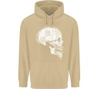 Felpa Uomo Viking Skull Thor Valhalla Norse Mythology
