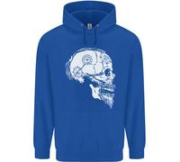 Felpa Uomo Viking Skull Thor Valhalla Norse Mythology