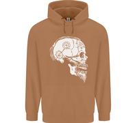 Felpa Uomo Viking Skull Thor Valhalla Norse Mythology