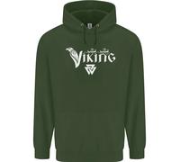 Felpa Uomo Viking Thor Odin Valhalla Norse Mythology