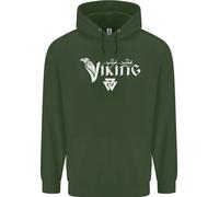 Felpa Uomo Viking Thor Odin Valhalla Norse Mythology