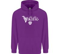 Felpa Uomo Viking Thor Odin Valhalla Norse Mythology