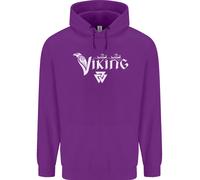 Felpa Uomo Viking Thor Odin Valhalla Norse Mythology