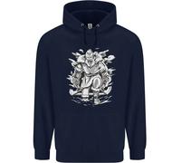 Felpa Uomo Viking Warrior Valhalla Odin Axe Gym God