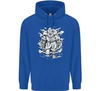 Felpa Uomo Viking Warrior Valhalla Odin Axe Gym God