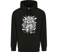 Felpa Uomo Viking Warrior Valhalla Odin Axe Gym God