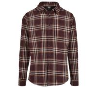 Felpa Urban Classics checked campus Rouge M