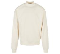 Felpa Urban Classics mock neck crew Blanc XL