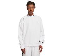 Felpa Urban Classics Starter Jaquard Blanc M