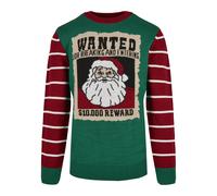 Felpa Urban Classics Wanted Christmas Vert L