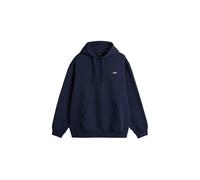 Felpa Vans unisex, in puro cotone, colore blu, vestibilità regular, modello V...