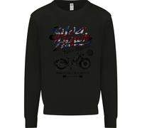 Felpa Vintage Per Bambini Silver Hawk Con Stampa Union Jack