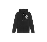 Felpa West Coast Choppers ATX Cross Zip Nero/BiancoXL Nero,Bianco