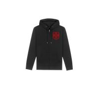 Felpa West Coast Choppers ATX Cross Zip Nero/RossoXL Nero,Rosso
