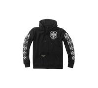 Felpa West Coast Choppers Dominator Zip Nera XL