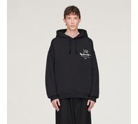 Felpa Y-3 Graphic FT con cappuccio Black S