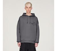 Felpa Y-3 Graphic FT con cappuccio Granite XL