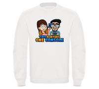 Felpa youtuber Stef e Phere Two Players One Console t-shirt maglia consolini