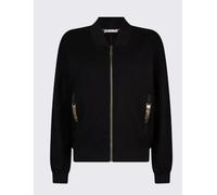 FELPA ZIP BOMBER C/CATENA DONNA LIU.JO (ABD20V06)