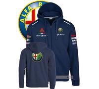 FELPA CAPPUCCIO PRINTED DUCATI MULTISTRADA MOTO GP SPORT TEAM ITALIA COL. BN