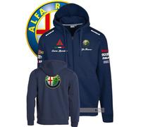 FELPA CAPPUCCIO PRINTED DUCATI MULTISTRADA MOTO GP SPORT TEAM ITALIA COL. BN