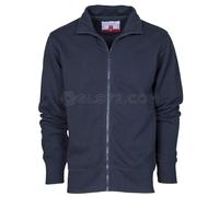 Felpa Uomo Con Zip Intera Leggera in Cotone Maglia da Lavoro Sport Payper